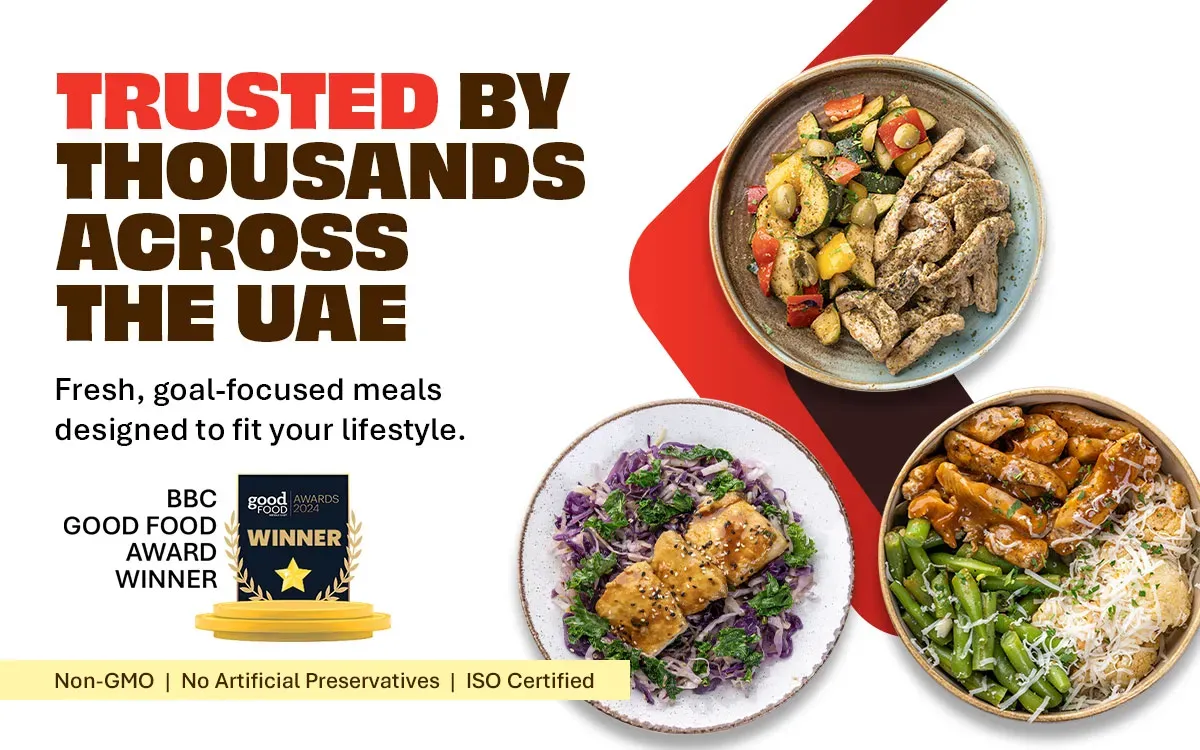 The UAE'S most trusted meal plan brand