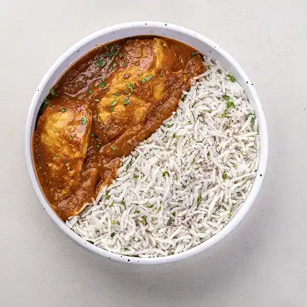 Arabic Spiced Fish Curry With Turkish Sumac Rice