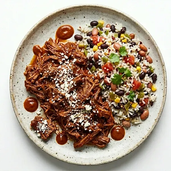 Beef Tinga With Mexican Bean Rice Mix