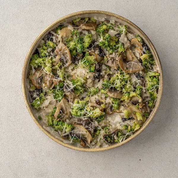 Creamy Mushroom & Broccoli Risotto
