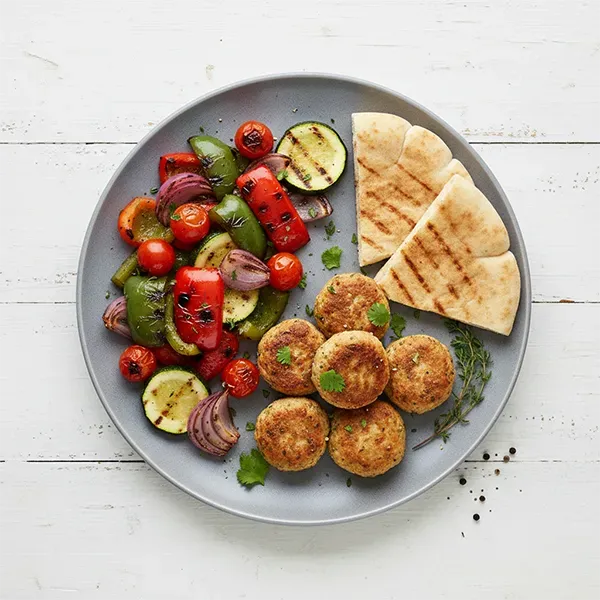 Fish Kofta  With Char Grilled Vegetable