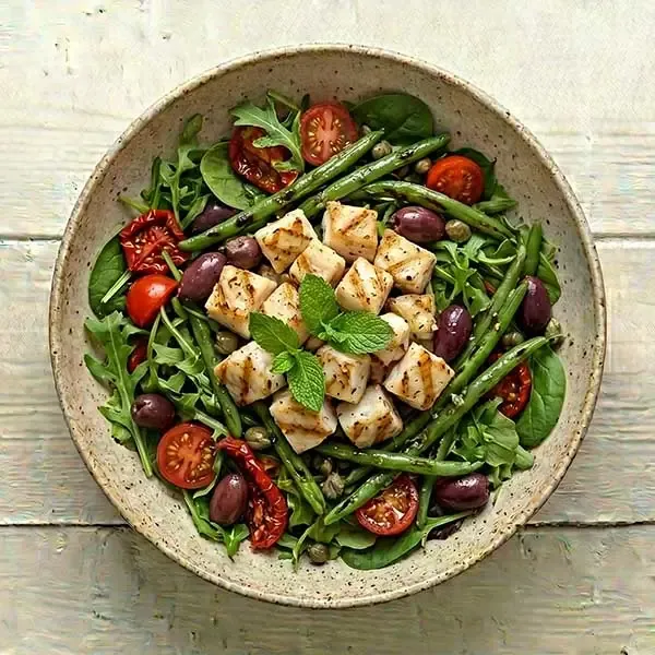 Grilled Garden Nicoise Salad