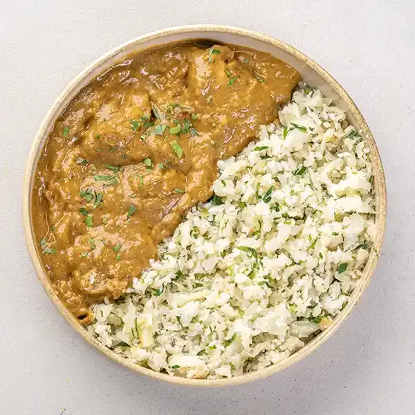 Guyanese Chicken Curry With Keto Vegetable Rice