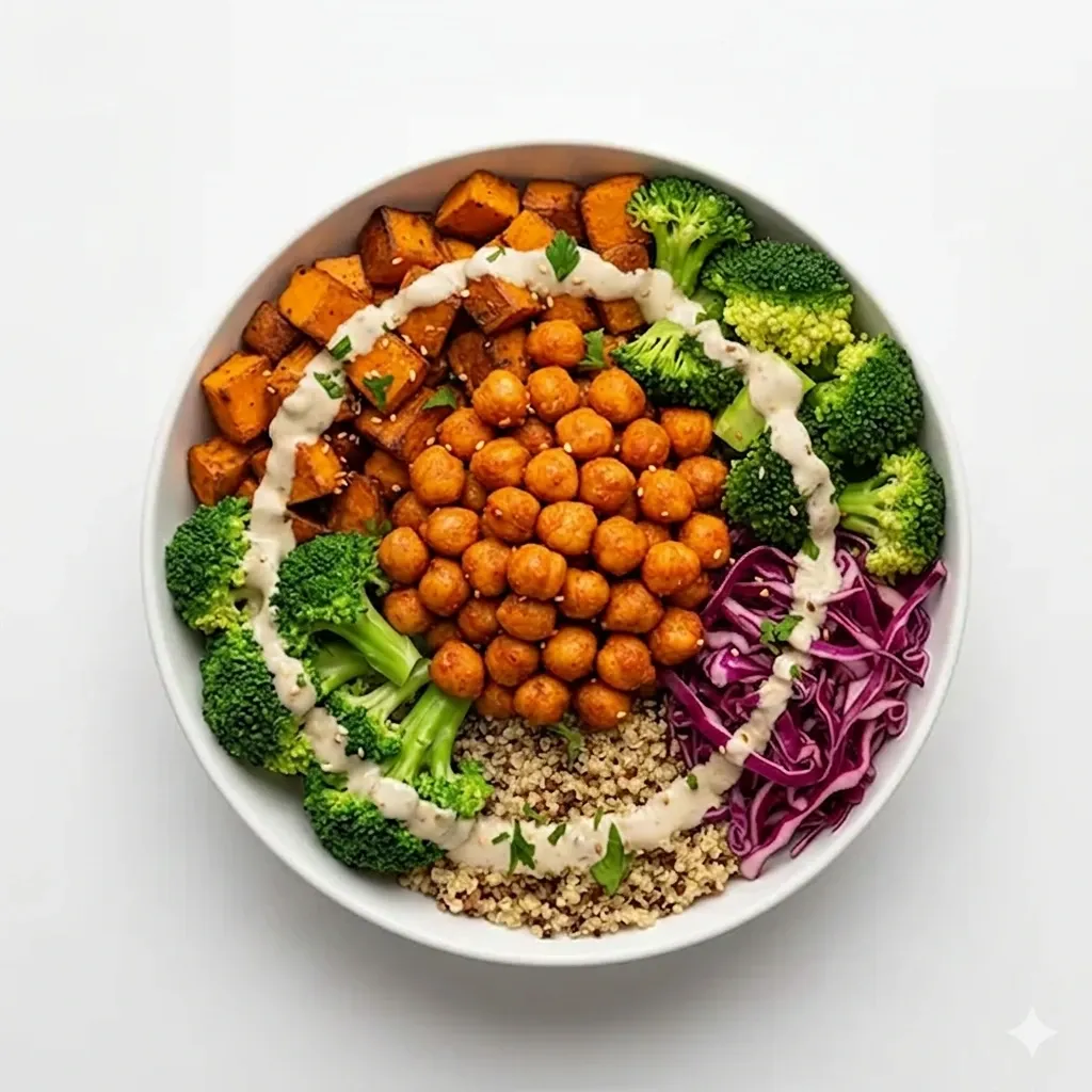 Harissa Chickpea Buddha Bowl