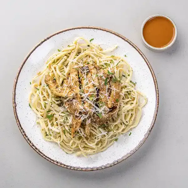 Honey Paprika Chicken With Linguine