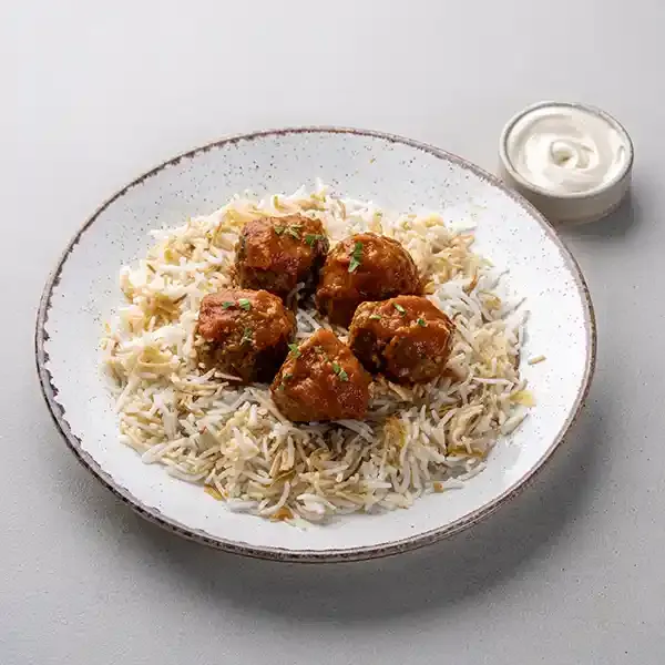 Meatball Beef Dawood Basha With Vermicilli Rice