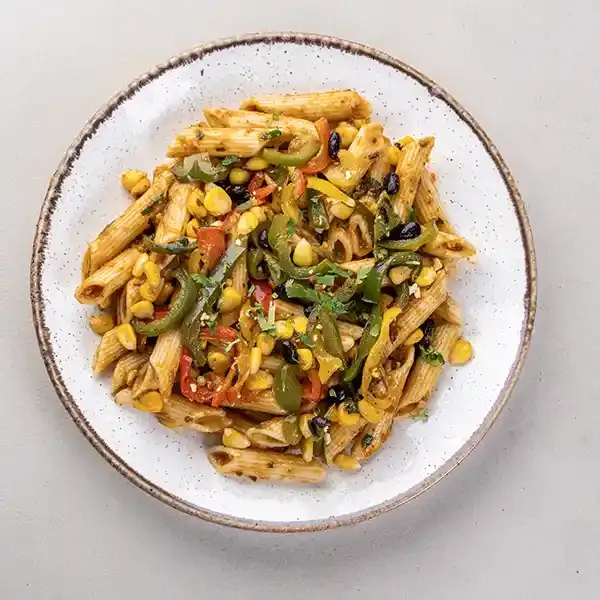 Mexican Corn & Vegetable Casserole With Bell Pepper Penne