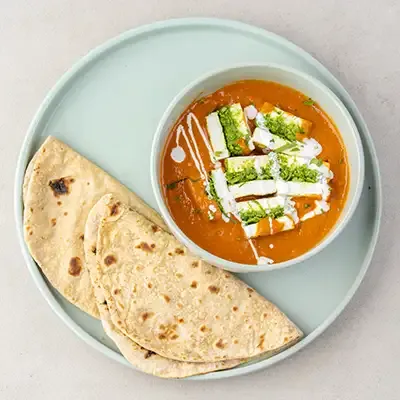Paneer Pasanda With Phulka Roti
