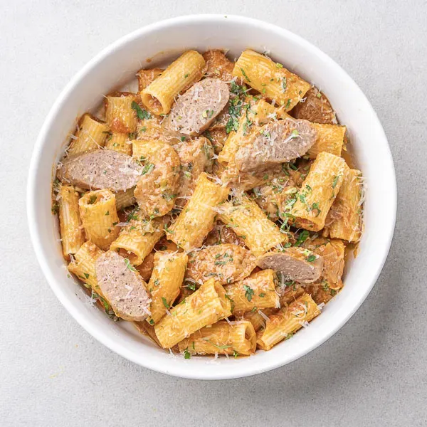 Pasta Rigatoni Ala Forno With Sausage (Beef)