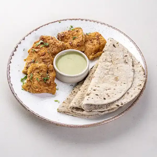Patiyala Tawa Fish Fry With Fenugreek Roti