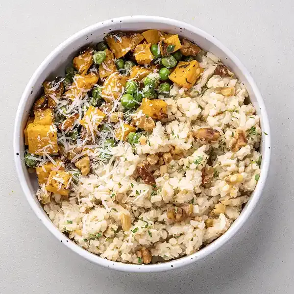 Roasted Butternut Squash Risotto With Sage & Walnuts