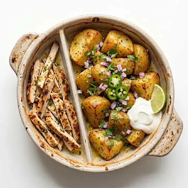 Rotisserie Chicken Strips With Paprika Chateau Potato
