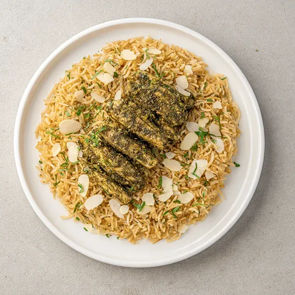 Spicy Za'atar Honey Citrus Chicken With Oriental Rice