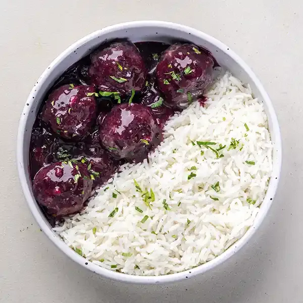 Syrian Beef Cherry Kebab With Toasted Pine Nut Rice