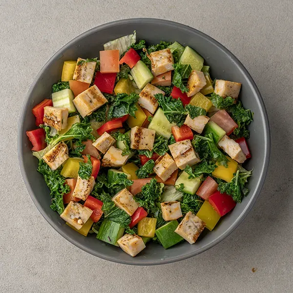Tuscan Kale & Rotisserie Chicken Salad