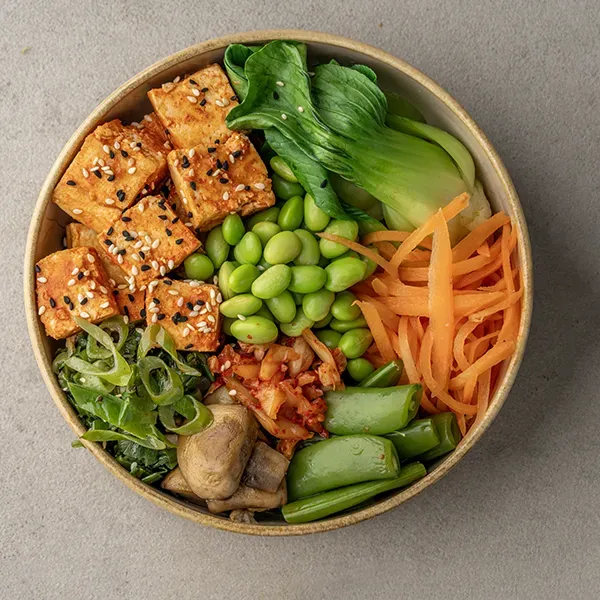 Vegan Korean Bibimbap Bowl